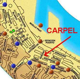 Mapa CARPEL